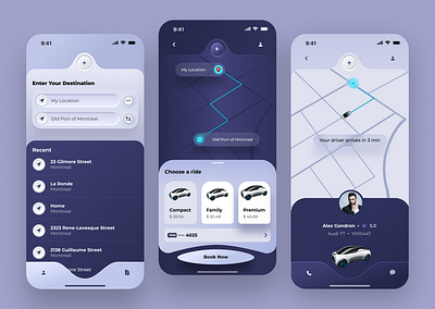 Cab Booking App Design. app designe dashboard designe design figma illustration interactive designe product designe ui design user interface design user experience ux design web designe