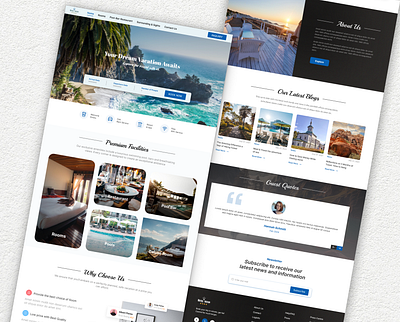 Hotel Booking Website Landing Page figma hotel hotel booking hotel booking landing page hotel booking website hotel landing page hotel website landing landing page minimal uiux website design