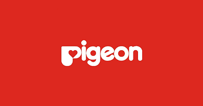Pigeon Baby Care branding graphic design
