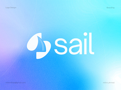 Sail Logo Design brand branding conceptual logo design identity letter s logo logo logo design logo designer logo ideas logotype mark modern logo sail sail logo symbol