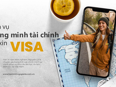 Banner dịch vụ chứng minh tài chính xin visa