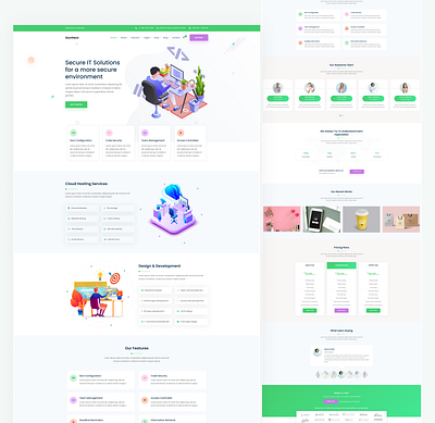 SAAS Startup Website figma landing page saas saas startup website startup ui ui design uiux user interface ux web web design webflow website website design website development websitedesign