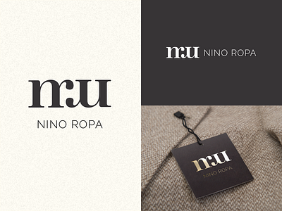 NINO ROPA (NR) Monograms. alphabets branding logo monogram vector