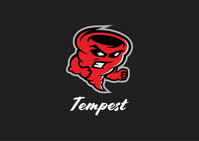 Tempest Logo Branding branding design graphic design illustration logo typography vector