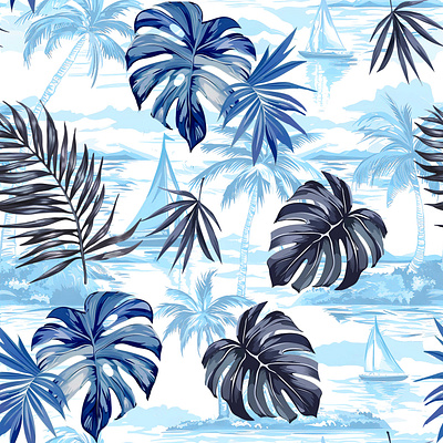 summer vibe design illustration pattern