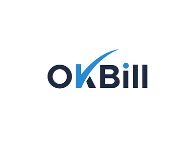 OkBill - Logo Design | Online Billing App applogo bill billingapp design invoice app logo mobile app online billing ui uiux