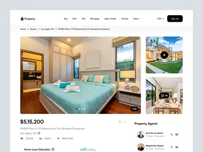 Property Details - Real Estate artiflow clean design details page halal home details homely house details inner details inner page properties property details property finder real estate realestate ui uidesign website website design website inner page