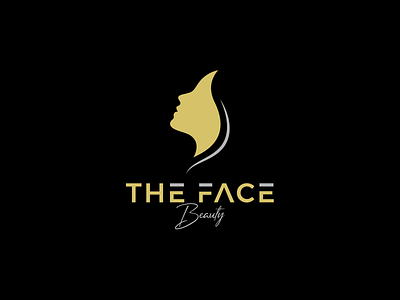 The Face Beauty Logo adobe art beauty logo design branding creative idea design design idea design think face face logo graphic design illustration illustrator logo vector