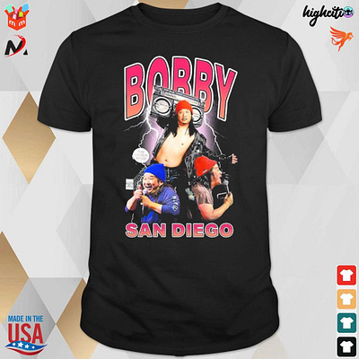 Official Bobby San Diego photos t-shirt