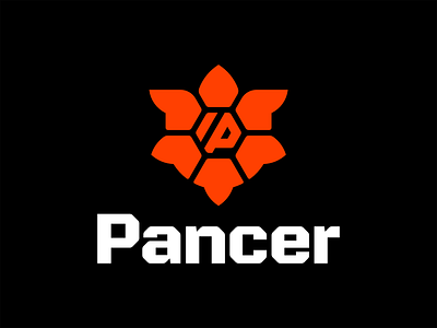 Panzer icon logo logodesign logotype monogram p panzer protect shell sign symbol turtle workwear