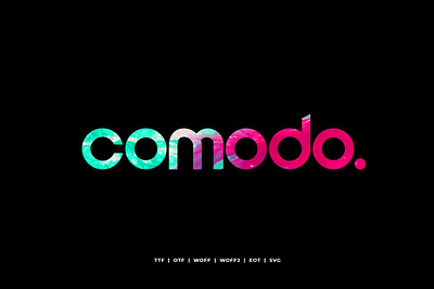 Comodo - Display Typeface beautiful font branding font creative font headline font logo font typeface font web