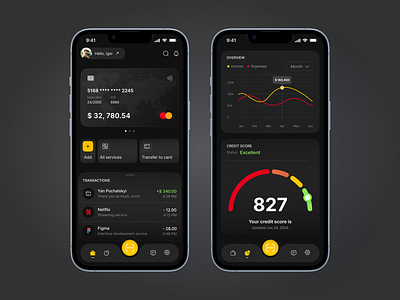Finance Mobile App app banking finance minimal mobile app product ui wallet