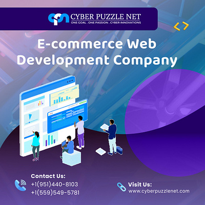 E-commerce Web Development Company - Cyber Puzzle Net customsoftwaredevelopmentcompany digital marketing company digital marketing company in usa digital marketing services web development company