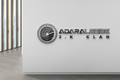 J.K CLAN 3d branding clan design illustration j and k j.k jk logo typography vector