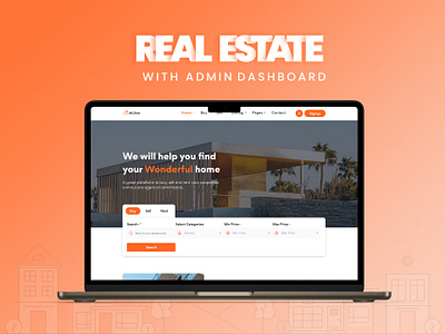 Real Estate Website real estate real estate website template website