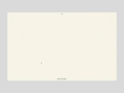 Sofia Photographer Website Loader animation design distortion loader slider typography ui ux webgl website