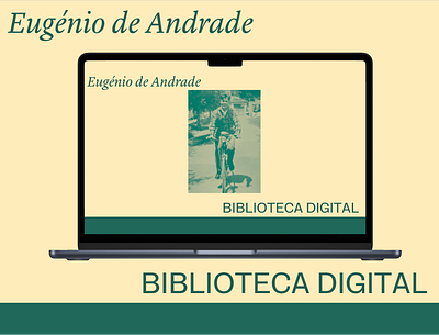 Eugénio de Andrade Digital Library branding design digital library museum uiux web design web development website