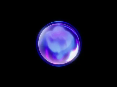 AI Loading Animation glow