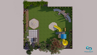 3D Architectural design for Garden 3d 3d modeling 3d rendering architect architectural designing garden modeling rendering visualization