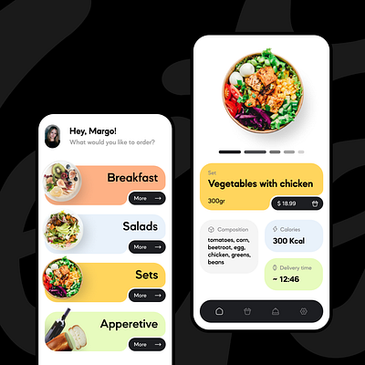 Food Delivery Service Concept | Meteg app apps branding design graphic design mobileapp ui ux