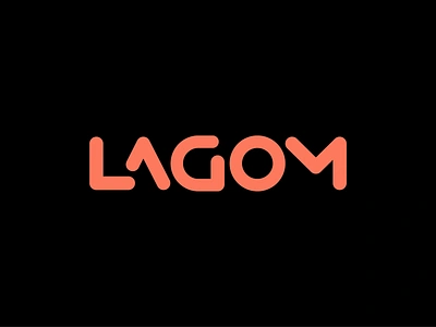 Lagom Final Logotype a logo agency logo brand design brand identity branding creative logo film logo l logo lagom lettermark logo logotype m logo monogram negative space logo studio logo tech logo type typography wordmark