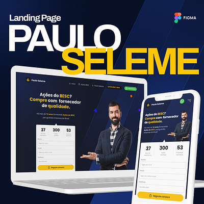 Landing Page - Paulo Seleme