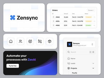 Profitable procurement - simple solutions with AI-Admin Panel admin panel ai ai assistant automation bento grid budget charts crm dashboard management money overview platform product design saas supply ui ux web design