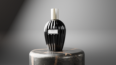 3D perfume model 3d 3d blender 3d model 3d product model 3d render animation behance blender cycles dribbble foryou graphic design modeling perfume render rendering sculpting visualization