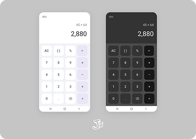 Simple Calculator calculator dark interface ui ux