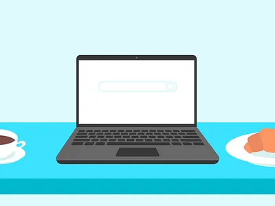 Typing Hands Animation 2d 2d animation 2danimation ads after effects animation explainer motion design travel agency vector