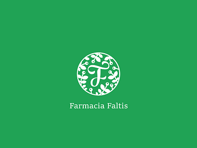 Faltis Pharmacy - logo branding f green logo pharmacy
