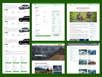 Nepal Travel Adventure - Booking, Detail, Filter & Trends adventure blog blog detail book booking booking design card mega menu megamenu menu nepal nepal travel adventure neumorphism nta search filter search page travel trek trekking vehicle list