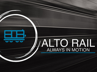 ALTO RAIL Brand Identity branding graphic design logo