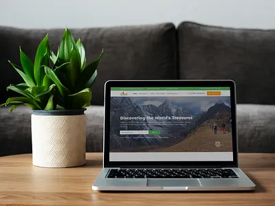 Nepal Travel Adventure - Trekking Company Mockup adventure global holidays holiday package holidays homepage mockup laptop mockup mockup nepal nepal travel adventure package travel travel company travel mockup trek trekking trekking company trekking mockup trekking package web design website