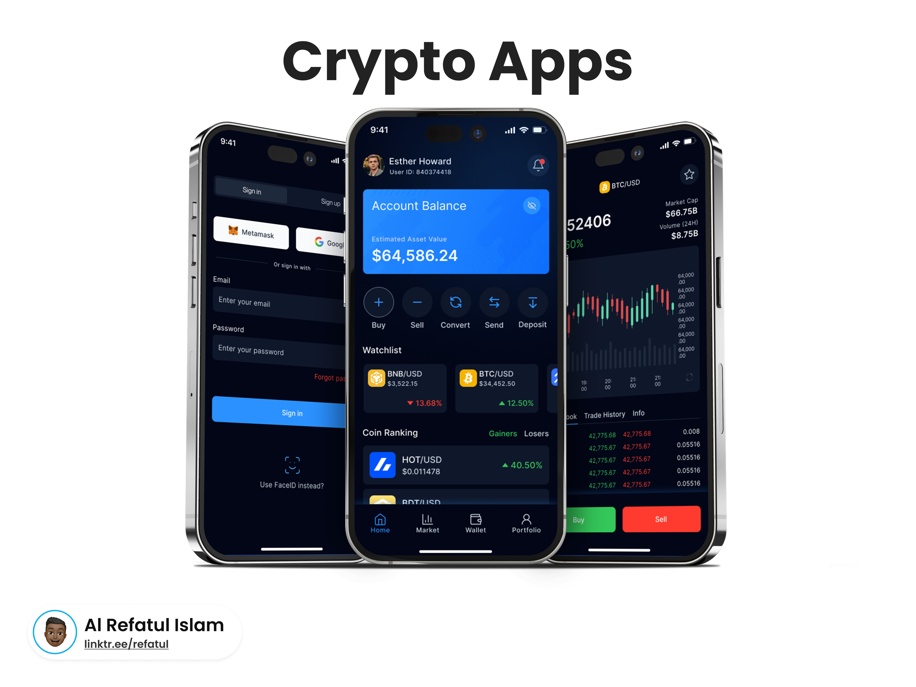 Example of Fintech Mobile App Design
