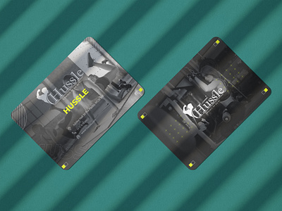Gym visiting card | Designed by octalfox branding graphic design