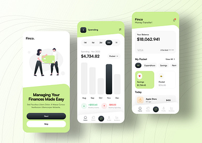 Banking Wallet App analytics app app ui banking branding cards design figma graphic design illustration logo ui wallet