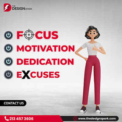 Focus I Motivation I Dedication apparel branding dedication design energy excuses focus graphic design illustration logo merch motivation ui vector