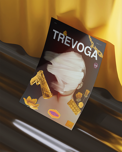 trevoga #0 graphic design poster