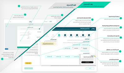 Nawa Platform after VS Before enhancement arabic design ux