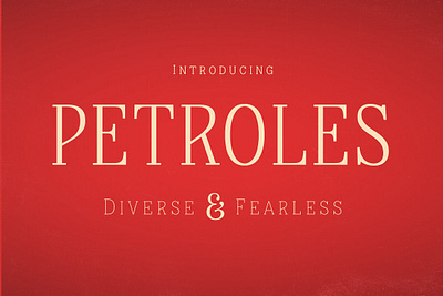 Petroles - Font Family brand identity branding classy display font editorial font font family funky ligatures menu packaging petroles font family serif packaging serif font serif type small caps typeface