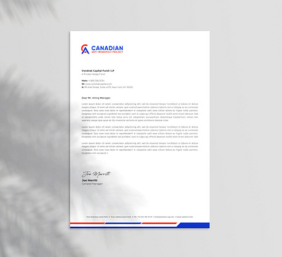 Letterhead Design For my New Client branding branding design corporate design creative design design designer designpark14 graphic design letterhead logo