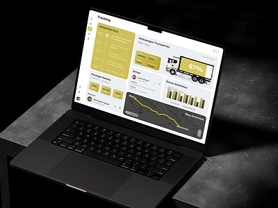 Delego - Tracking Service Dashboard dark mode dashboard delever delevery goods item light mode package service tracking ui design uiux design web app design web design