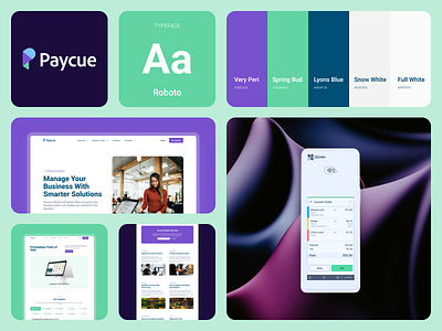 Bento - Paycue brand branding design designer identity ui ux visual webdesign