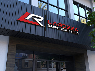 LR | La Rossa Super Car Hire logo | Luxury car logo | LR,RL logo creative logo free logo logo logo design logo idea logo within 6 hours lr logo rl logo super car logo unique logo