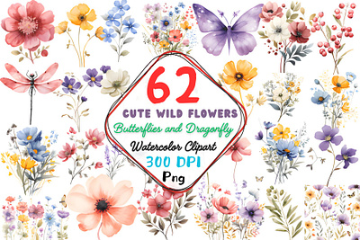 Wild Flower Clipart