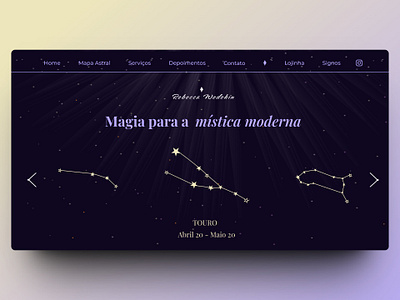 UI - Astrology website