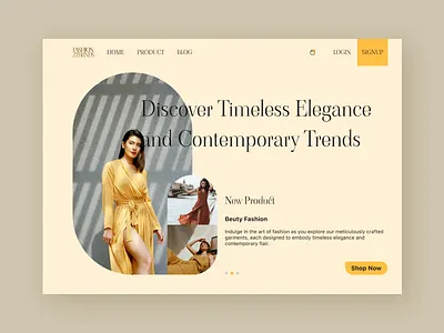 Fashion Store Website fashion