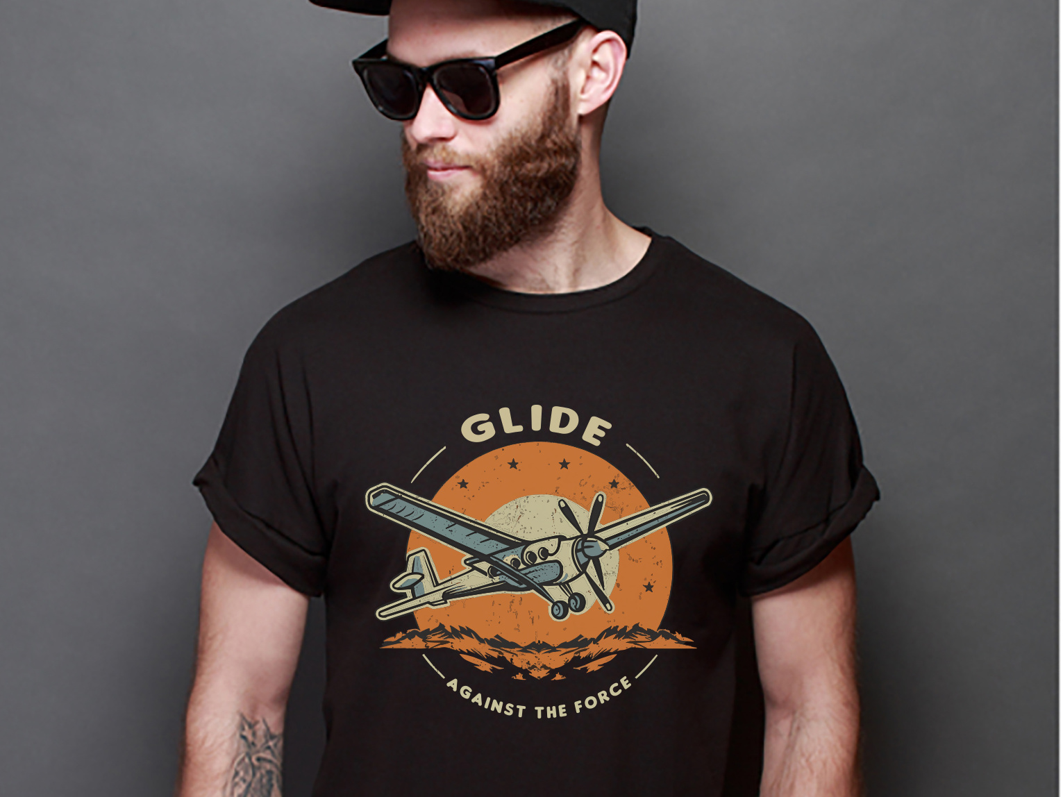 Glider TShirt Design by Sabbir Hossain Efty on Dribbble