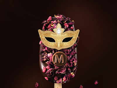 Magnum branding campaign chocolate drinks graphic design hot magnug social media